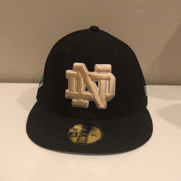 notre dame new era hat